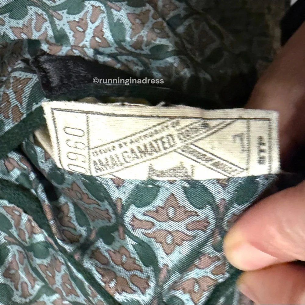 Rare Vintage 1950s Early 60s Shack's Double-Breasted Green Blazer ACWA Union Tag